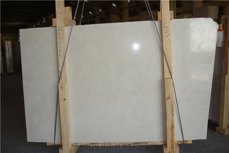 Mocha Cream Limestone Slabs