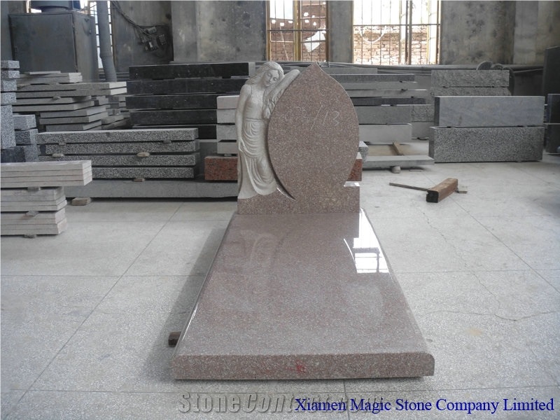 G663 Granite Italy Style Tombstone