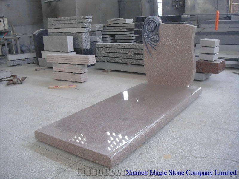 G663 Granite Tombstone
