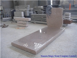G663 Granite Tombstone