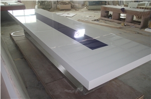 Modern Conference Table,White Meeting Table, White Conference Tables