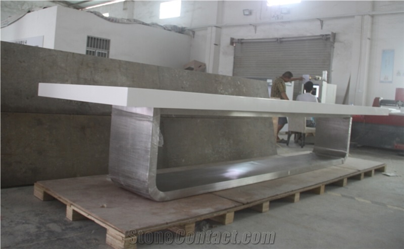Modern Conference Table,White Meeting Table, White Conference Tables
