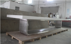 Modern Conference Table,White Meeting Table, White Conference Tables