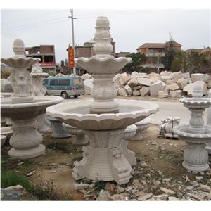 Wellest Exterior Water Spray G681 Shrimp Pink Fountain,Garden Fountain,Carved Sculpture Fountain,Sfb017