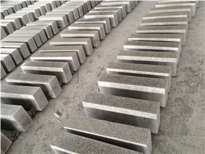 Wellest G603 Luner Pearl Grey Granite Kerb Stone,Landscape Stone, Polished on Top & Face,Other Sawn Cut, Side Stone,Road Stone,Kerbstone,Ks007