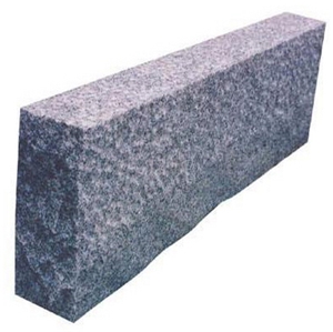 Wellest G654 Sesame Black Granite Kerb Stone,Landscape Stone, Rough Picked Botom and Natural on Top,Other Sawn Cut, Side Stone,Road Stone,Ks004