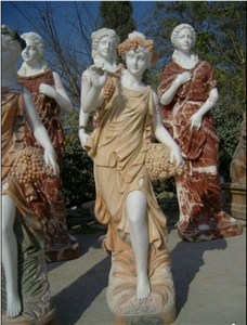 Wellest Iconology Sculpture & Statue, Handcarved Fairy Sculpture,Natural Stone Carving,Sis007