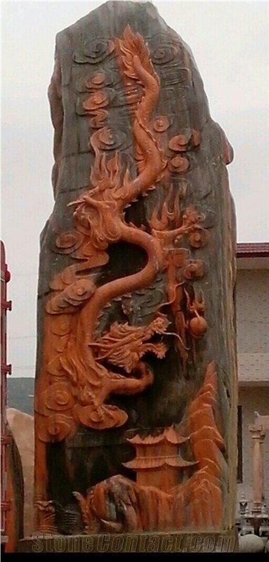 Wellest Landscape Boulder Stone, Landscape Decoration Rock, Garden Stone, Garden Rock,Item No.Lss026