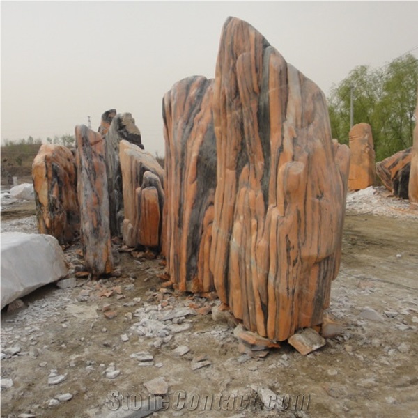 Wellest Landscape Boulder Stone, Landscape Decoration Rock, Garden Stone, Garden Rock,Item No.Lss034