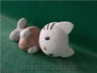 Sculpture Stone, White Granite Sculptures