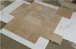 Commercial Travertine Classic Mix Tiles French Pattern Set