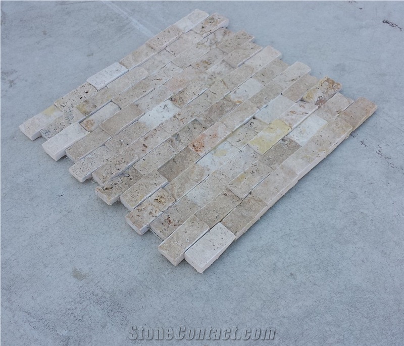 Mosaic Antic Travertine 2.4x4.8 Split Face
