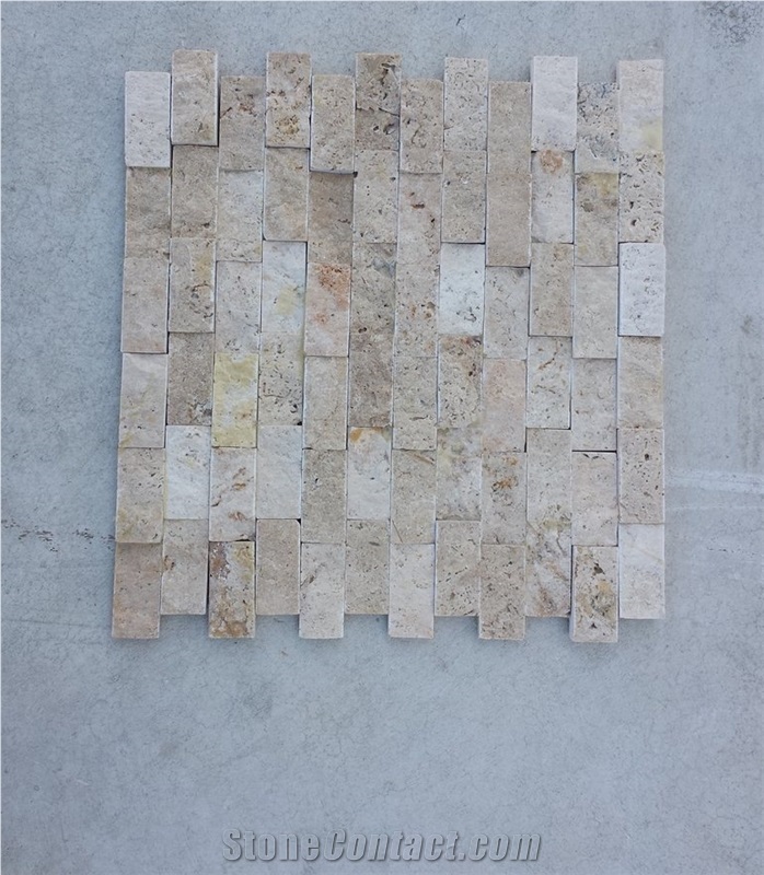 Mosaic Antic Travertine 2.4x4.8 Split Face