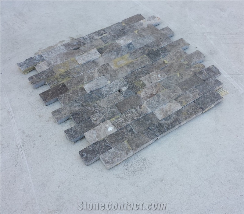 Mosaic Emperador Marble 2.4x4.8 Split Face