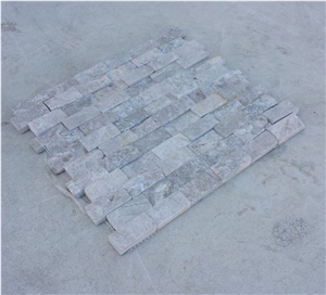 Split Face Mosaic Marble Cappucino 2.4x4.8 Split Face Mosaic Marble Cappucino 2.4x4.8