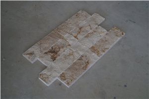 Split Face Wall Cladding Travertine Tiles_antic Travertine