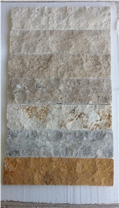 Split Face Wall Cladding Travertine Tiles_antic Travertine