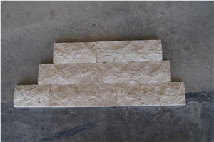 Split Face Wall Cladding Travertine Tiles_light Travertine, Light Cream Beige Travertine Wall Cladding