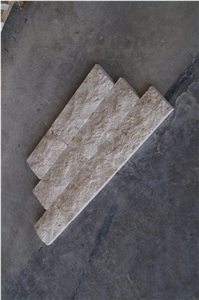 Split Face Wall Cladding Travertine Tiles_light Travertine, Light Cream Beige Travertine Wall Cladding
