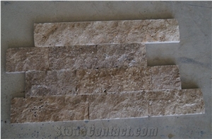 Split Face Wall Cladding Travertine Tiles_noce Travertine