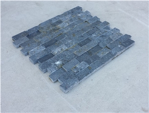 Split Linear Mosaic Bluestone Marble 2.4x4.8_split Face