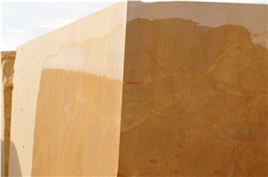 Sunshine Gold Marble Block, Turkey Yellow Marble