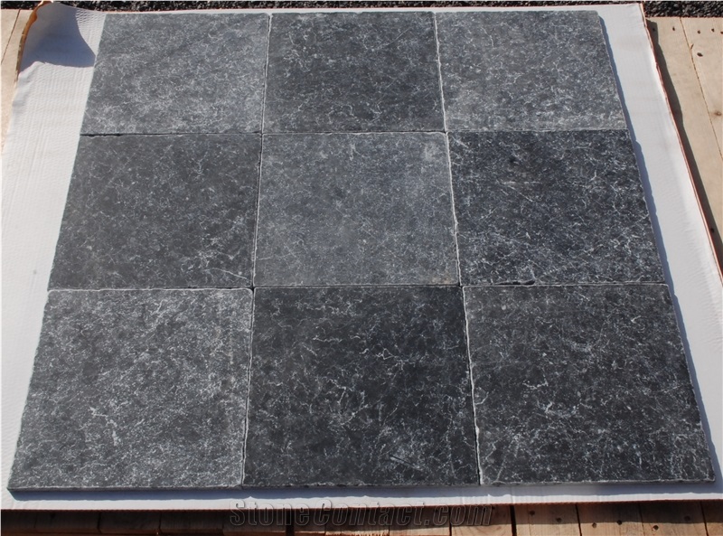 Tile_blue Stone_tumbled_1.2x40.6x40.6, Bluestone Marble Blue Stone Slabs & Tiles