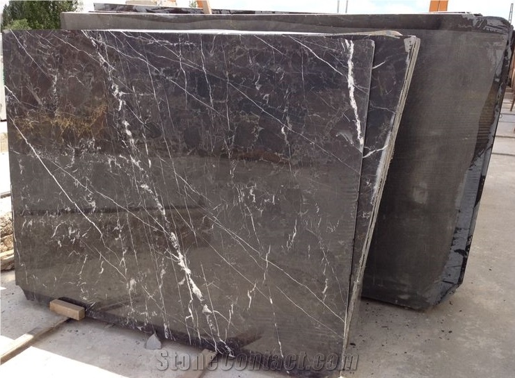 Toros Black Marble Slabs Polished