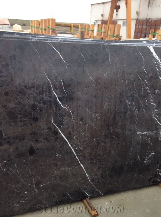 Toros Black Marble Slabs Polished
