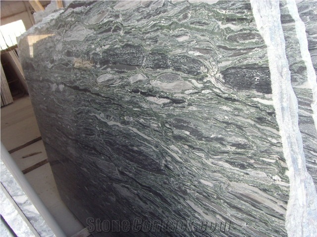 China Sea Wave,Yunnan Green Granite,Wave Green,Sewweed Green,Verde Nuvolato,Wave Multicolor Green