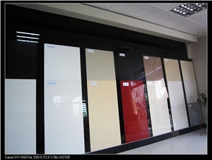 Engineered Bright Cyan Green Quartz Stone,Green Quartz Slabs & Tiles