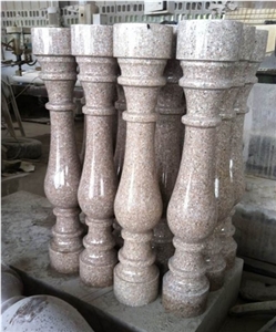 G664 Granite Balustrades,China Pink Granite Balustrades