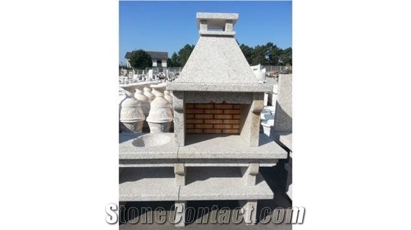 Barbeque Granite and Sink Ref. Bc1100pg - Outdoor Fireplace