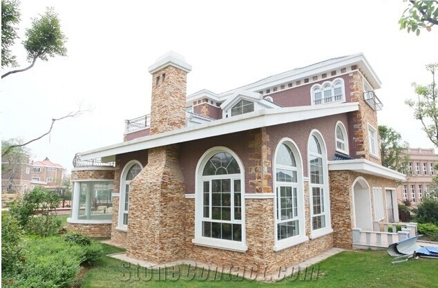 Giga Dry Stack Cultured Stone Veneer, Giga Limestone Cultured Stone