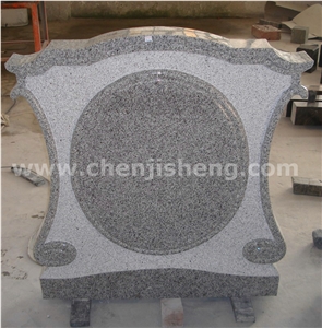 Granite European Style Monument Memorials Stone Headstone Granite Tombstone
