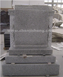 Stone Monument Granite Tombstone Gravestone