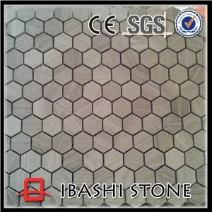 Polished Hexagon Mosaic Tile