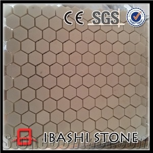 Polished Hexagon Mosaic Tile
