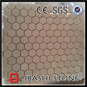 Polished Hexagon Mosaic Tile
