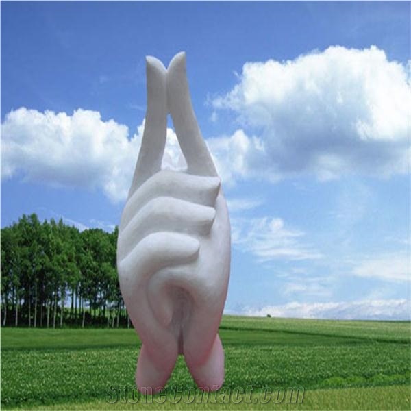 Marble Sculpture Product, White Marble Artifacts & Handcrafts