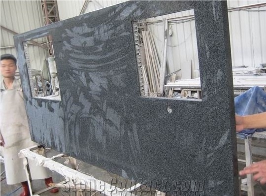G654 Grey Granite Countertops, G654 Grey Bath Countertops,G654 Granite Bathroom Countertops,Hot Sale G654 Granite Bathroom Countertops