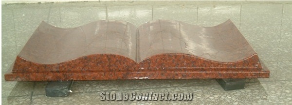 G664 Granite Gravestone, Red Granite Monuments,G664 Red Granite Style Monument