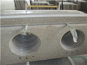 G682 Sunset Gold Granite Bathroom Countertop,G682 Granite Vanity Top for Sale,G682 Granite Bathroom Countertops G682 Sunset Gold Granite Bathroom Countertop,G682 Granite Vanity Top for Sale,G682 Granite Bathroom Countertops