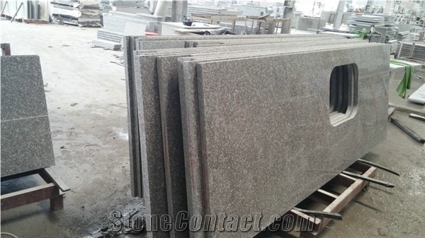 Natural G664 Granite Polished Countertop,G664 Granite Kitchen Countertops for Sale,Polished Chinese G664 Granite Kitchen Countertops