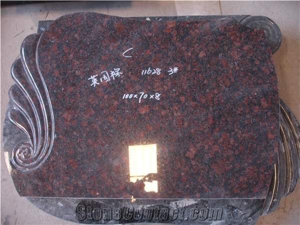 Tan Brown Granite Tombstone,Monument,Gravestone,Natural Tan Brown Granite Gravestone,Tan Brown Granite Tombstones & Monuments