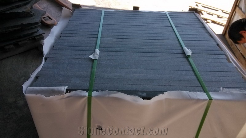 Black Granite Slabs & Tiles, G684 Black Basalt Slabs & Tiles