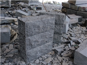 G654 Wall Stone, China Dark Grey Granite Wall