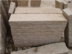 Nanan G682 Palisade, Yellow Granite Palisade Pineappled