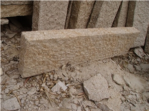 Nanan G682 Palisade, Yellow Granite Palisade Pineappled