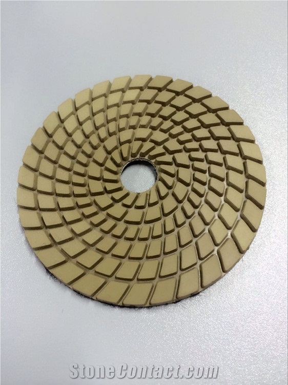 4 100mm Daimond Wet Polishing Pads for Granite Marble Concrete